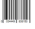 Barcode Image for UPC code 0034449838153