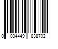 Barcode Image for UPC code 0034449838702