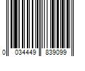 Barcode Image for UPC code 0034449839099