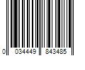 Barcode Image for UPC code 0034449843485