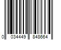 Barcode Image for UPC code 0034449848664