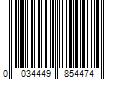 Barcode Image for UPC code 0034449854474