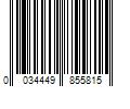 Barcode Image for UPC code 0034449855815