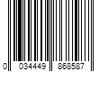 Barcode Image for UPC code 0034449868587