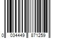 Barcode Image for UPC code 0034449871259