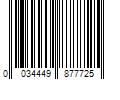 Barcode Image for UPC code 0034449877725