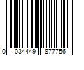 Barcode Image for UPC code 0034449877756