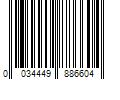 Barcode Image for UPC code 0034449886604