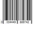 Barcode Image for UPC code 0034449889742