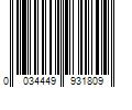 Barcode Image for UPC code 0034449931809