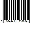 Barcode Image for UPC code 0034449933834