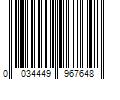 Barcode Image for UPC code 0034449967648