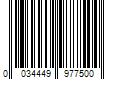 Barcode Image for UPC code 0034449977500