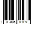 Barcode Image for UPC code 0034481060635