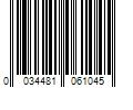 Barcode Image for UPC code 0034481061045