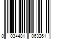 Barcode Image for UPC code 0034481063261