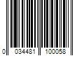 Barcode Image for UPC code 0034481100058