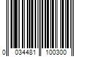 Barcode Image for UPC code 0034481100300