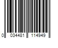 Barcode Image for UPC code 0034481114949