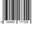 Barcode Image for UPC code 0034481177029