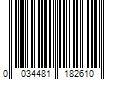 Barcode Image for UPC code 0034481182610