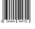 Barcode Image for UPC code 0034494544702