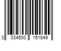 Barcode Image for UPC code 0034500151849