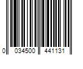 Barcode Image for UPC code 0034500441131