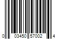 Barcode Image for UPC code 003450570024