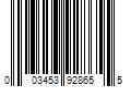 Barcode Image for UPC code 003453928655