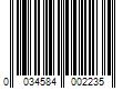 Barcode Image for UPC code 0034584002235