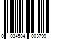 Barcode Image for UPC code 0034584003799