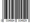 Barcode Image for UPC code 0034584004529