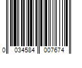 Barcode Image for UPC code 0034584007674