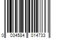 Barcode Image for UPC code 0034584014733