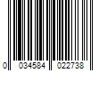 Barcode Image for UPC code 0034584022738