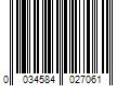 Barcode Image for UPC code 0034584027061