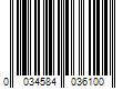 Barcode Image for UPC code 0034584036100