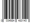 Barcode Image for UPC code 0034584483140