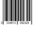 Barcode Image for UPC code 0034613092329