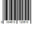 Barcode Image for UPC code 0034613120510