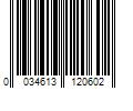 Barcode Image for UPC code 0034613120602