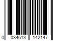 Barcode Image for UPC code 0034613142147