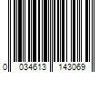 Barcode Image for UPC code 0034613143069