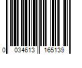 Barcode Image for UPC code 0034613165139