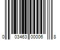 Barcode Image for UPC code 003463000068