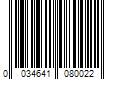 Barcode Image for UPC code 0034641080022