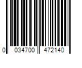 Barcode Image for UPC code 0034700472140