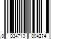 Barcode Image for UPC code 0034713894274