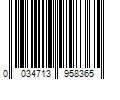 Barcode Image for UPC code 0034713958365